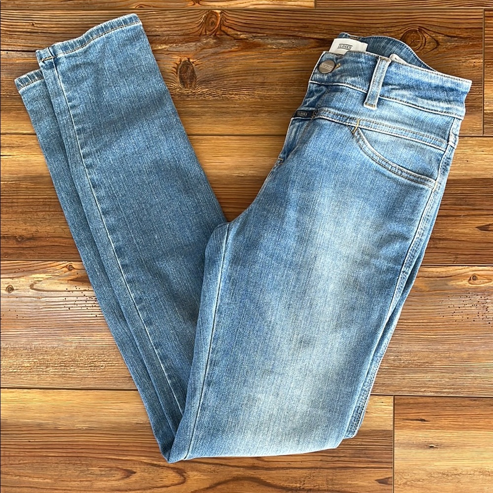 Closed Blue Skinny Jeans with Vintage Wash